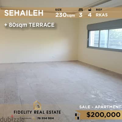 Apartment for sale in Sehaileh RKA5 شقة للبيع في سهيلة