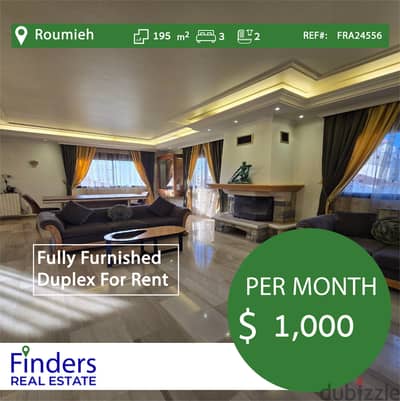 Duplex for rent in Roumieh! دوبلكس للإيجار في رومية