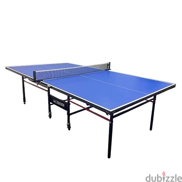 Ping Pong Tennis Table Indoor Chiodi with set of rackets 1