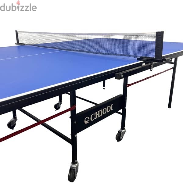 Ping Pong Tennis Table Indoor Chiodi with set of rackets 3