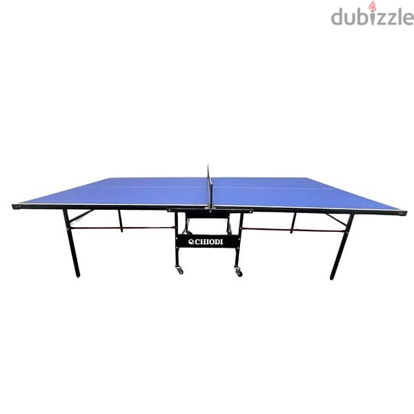 Ping Pong Tennis Table Indoor Chiodi with set of rackets 5