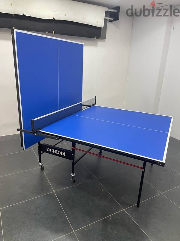 Table Tennis Ping Pong Indoor Chiodi with set of rackets 2