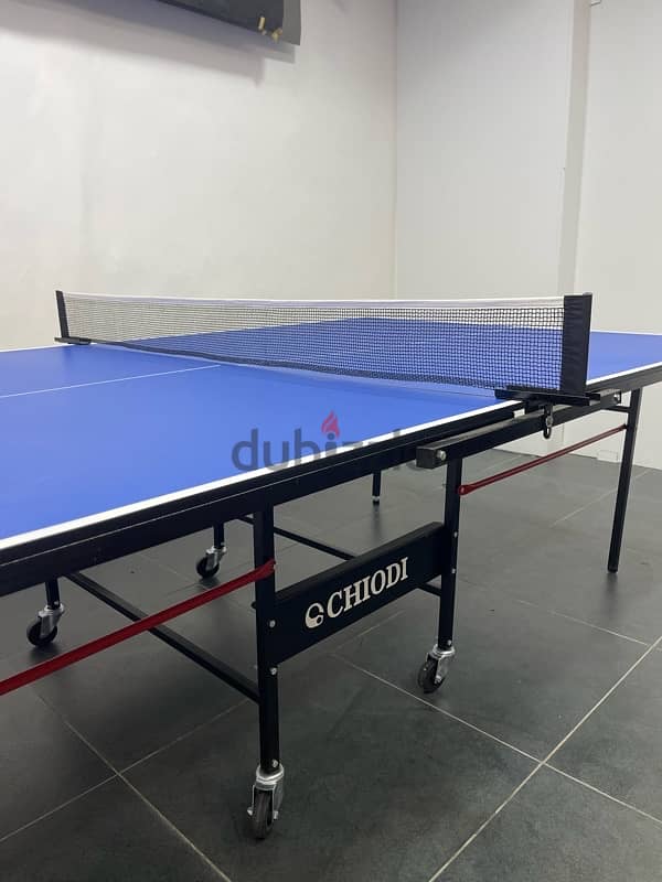 Table Tennis Ping Pong Indoor Chiodi with set of rackets 3