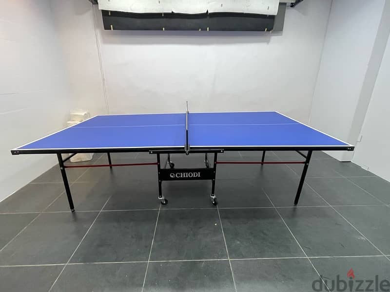 Table Tennis Ping Pong Indoor Chiodi with set of rackets 5