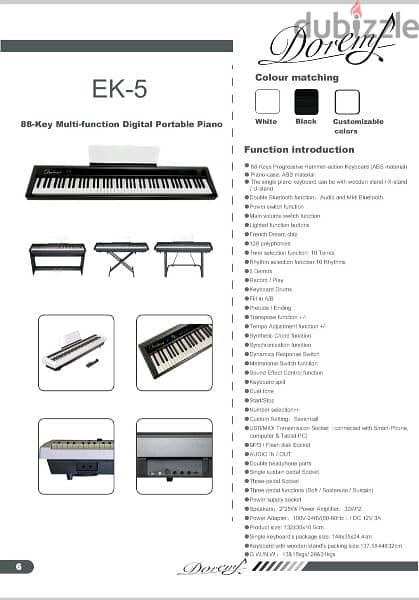 New portable piano 2