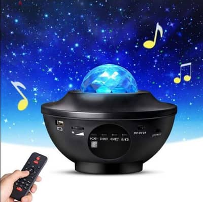 Bluetooth Music Starry Sky Night Light Nebula Cloud Galaxy Projector