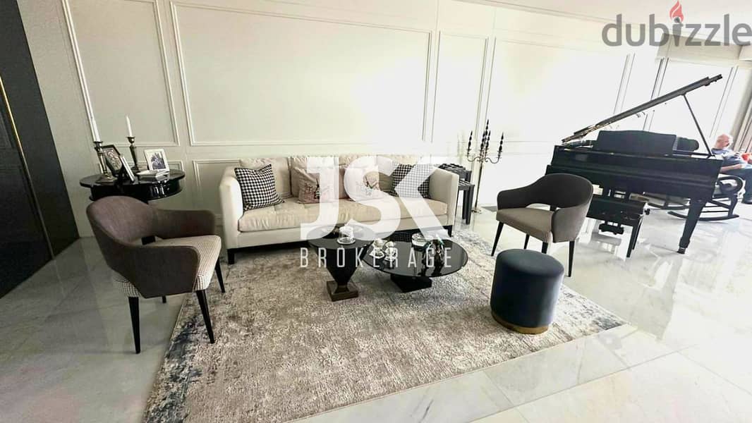 L16584- Apartment With Garden For Sale in Beit Misk 0