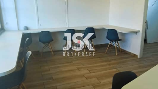 L16602-Furnished Open Space Office For Rent in Jbeil