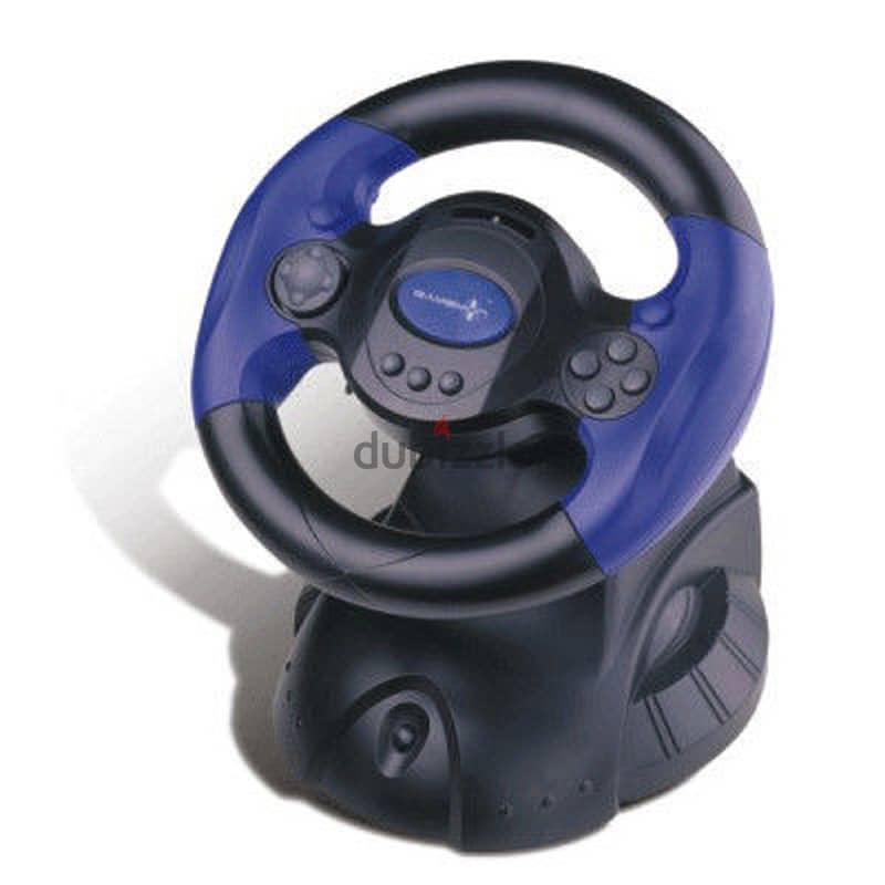 Gamemon Steering Wheel 3-in1 for PS3 PS2 PC 0