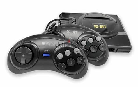 Sega retro console with 100+ game preloaded two joysticks