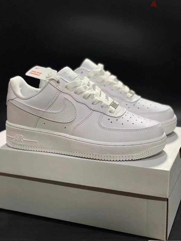 Airforce 1 full white fabric original 0