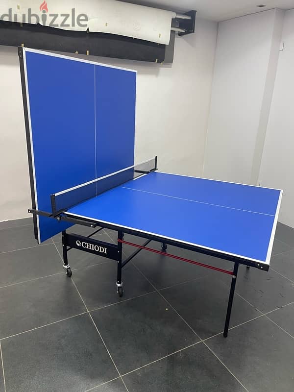 Table Tennis Ping Pong Indoor Chiodi with set of rackets 1