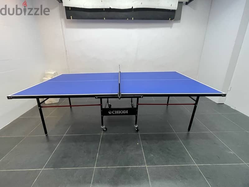 Table Tennis Ping Pong Indoor Chiodi with set of rackets 2