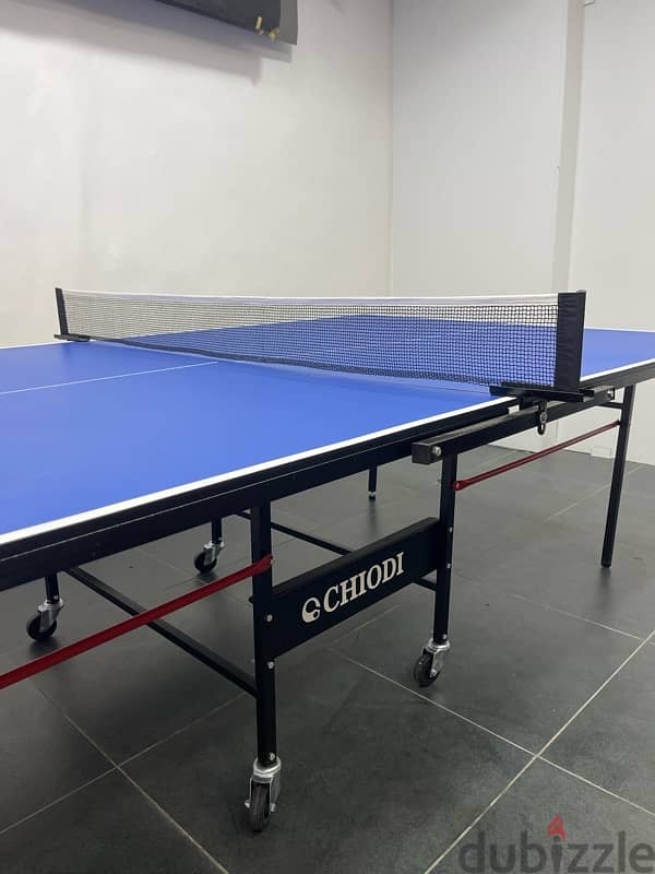 Table Tennis Ping Pong Indoor Chiodi with set of rackets 3