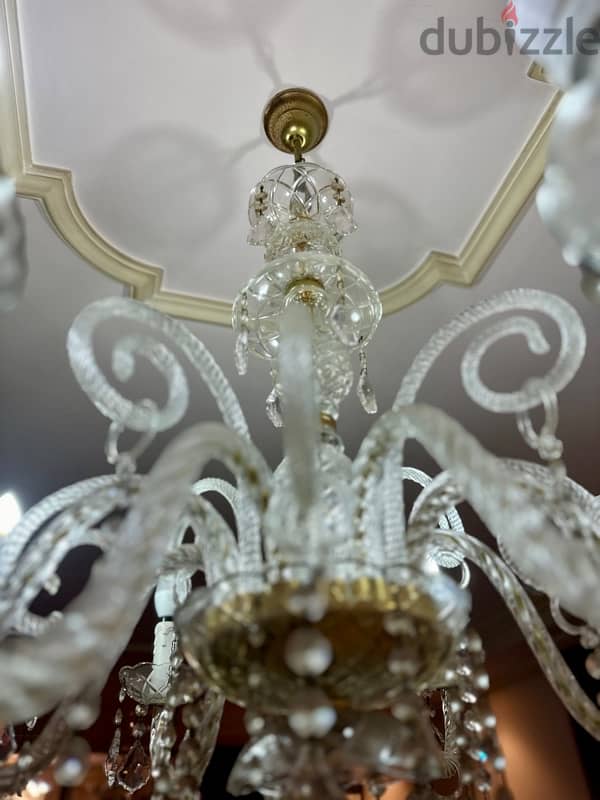 Trio Crystal chandeliers 6