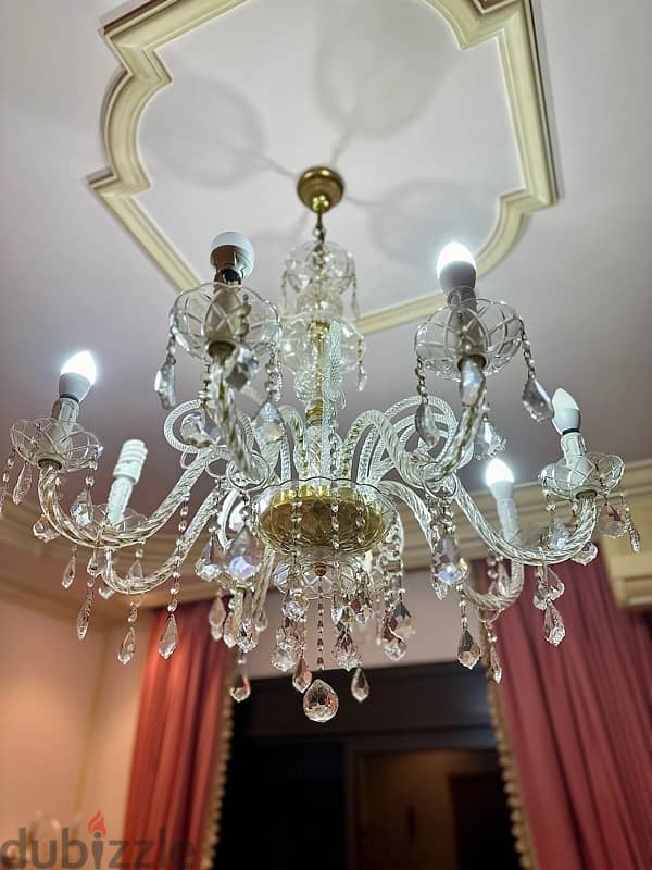 Trio Crystal chandeliers 8