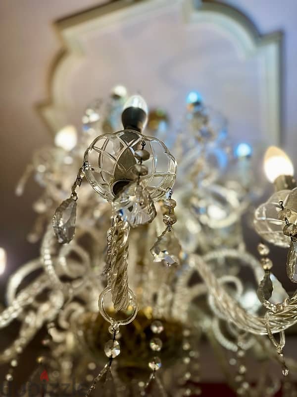 Trio Crystal chandeliers 9