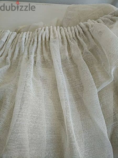 6 white curtains (Made in France) - Not Negotiable 1