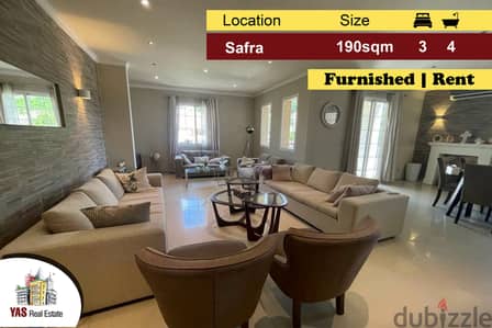 Safra 190m2 | Rent | Furnished |Open View | New | Calm Area | IV |