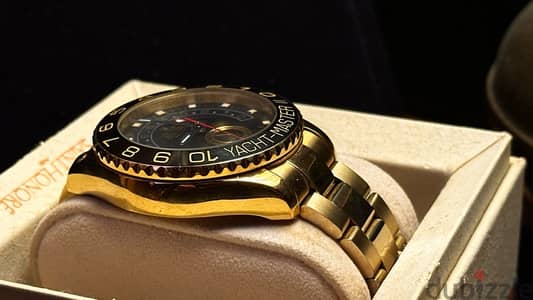 Rolex Yacht-Master II 44mm Yellow Gold Black Dial & Bezel