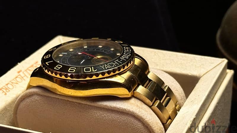 Rolex Yacht-Master II 44mm Yellow Gold Black Dial & Bezel 0