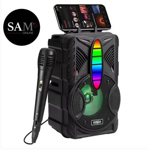 Portable stereo with Bluetooth microphone 4