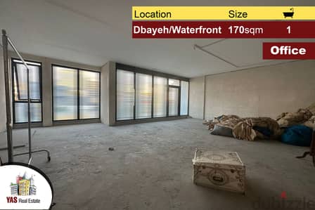 Dbayeh / Waterfront 107m2 | Office | Luxury | Prime Location | MJ