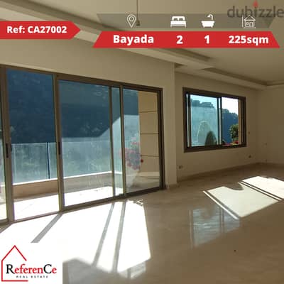 Prime Apartment with Roof in Bayada شقة مع سطح في البياضة