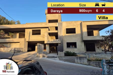 Daraya 900m2 | 350m2 Villa | Troc Available | Garden Available |A