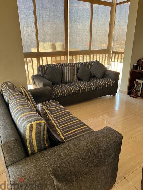 2 sofa living room like new 2