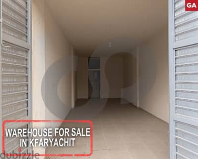 Warehouse for sale in Kfaryachit REF#GA115379