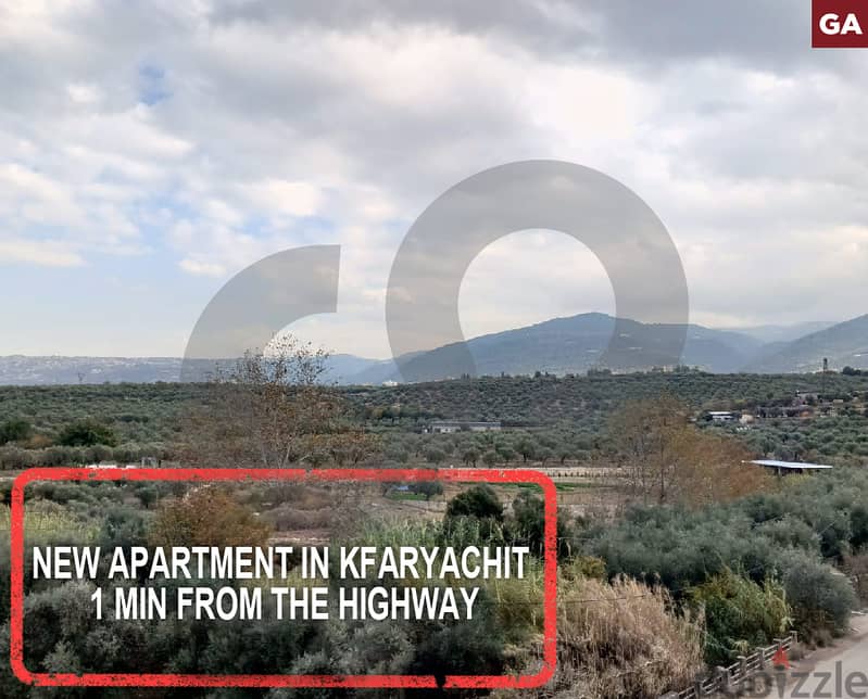 Apartment for sale in kfaryachit, Zgharta /كفرياشيت  REF#GA115378 0