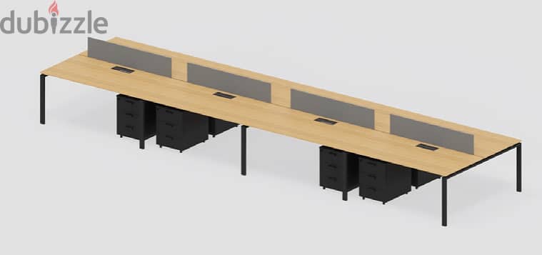 Vista Cluster of 2 face to face desks 0