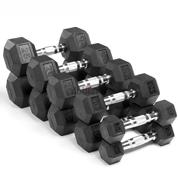 High Quality Hexagon Dumbbells 0