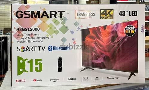 Gsmart  TV 32,43 ,60 inch available