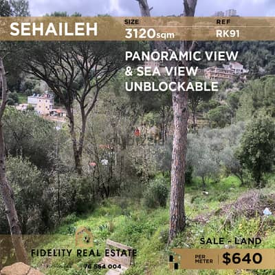 Land for sale in Sehaileh RK91 أرض للبيع في سهيلة