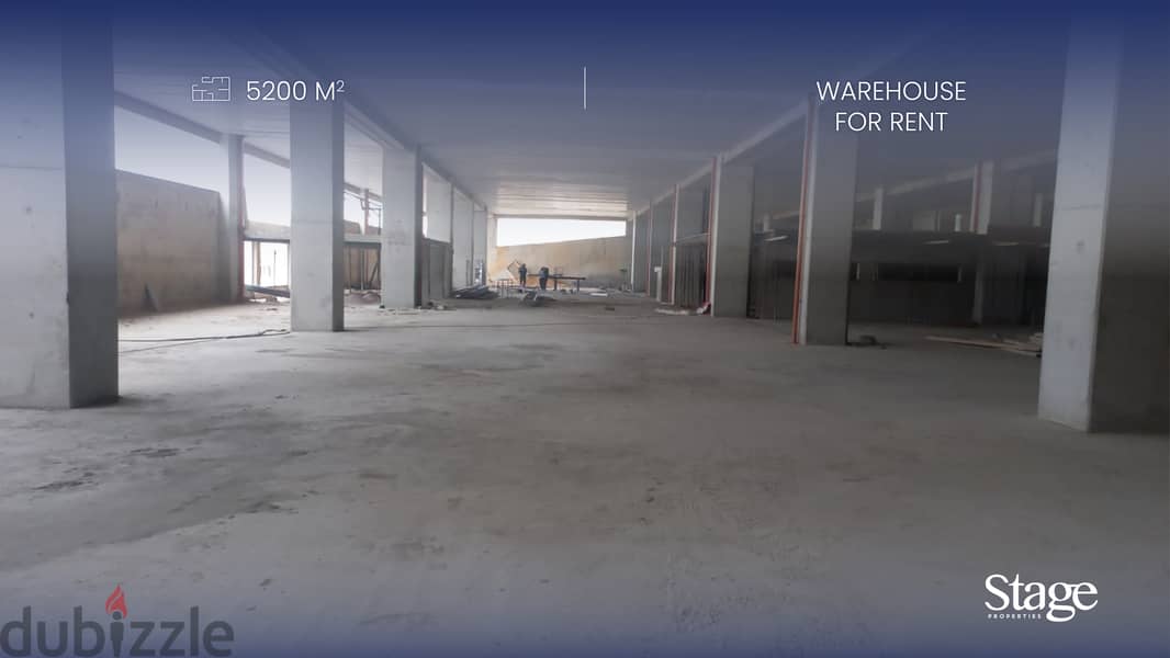 Warehouse for RENT in Dbayeh | 5200m 0