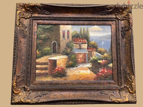 Mediterranean Escape Painting 0