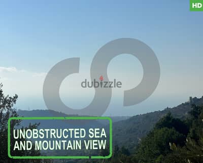 Unobstructed sea and mountain view,ain ksour/عين كسور REF#HD111917