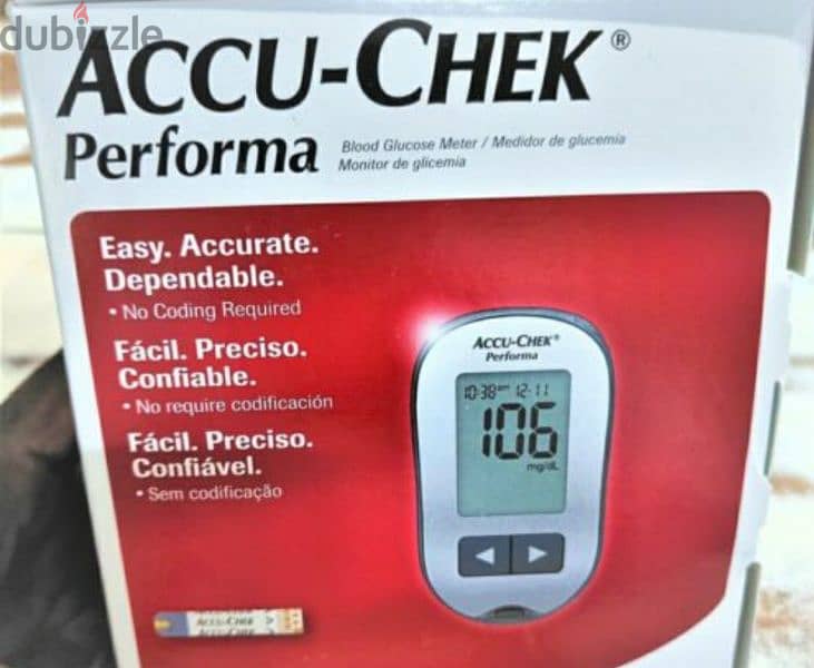 accu check performa مكنة لفحص السكري 2