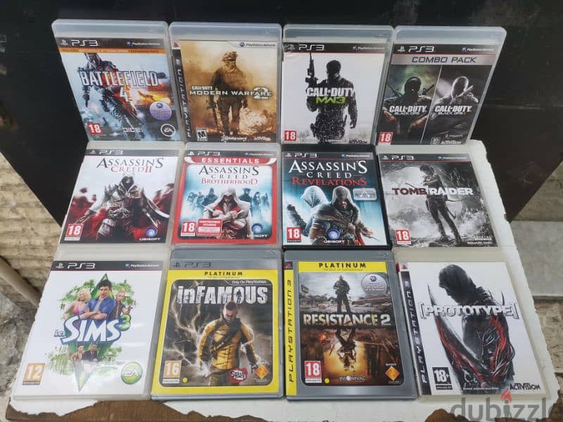 Ps4, Ps3 and Ps2 games. Xbox one/360, ps2,ps3,ps4 consoles 3