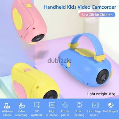 Morelian 720P Pixel Kids Video Camcorder Mini High Resolution Camera