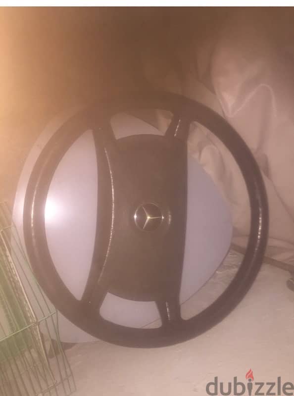 front bumper & steering wheel Mercedes w123.150$ 2