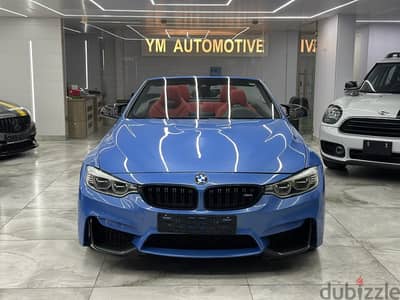 2015 BMW M4 Convertible tuned with aftermarket down pipes charge pipes