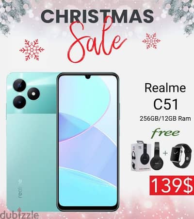 special offer c51 (12/256gb) with free headset and watcg