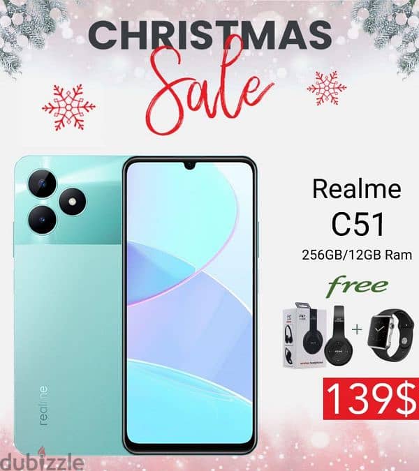 special offer c51 (12/256gb) with free headset and watcg 0