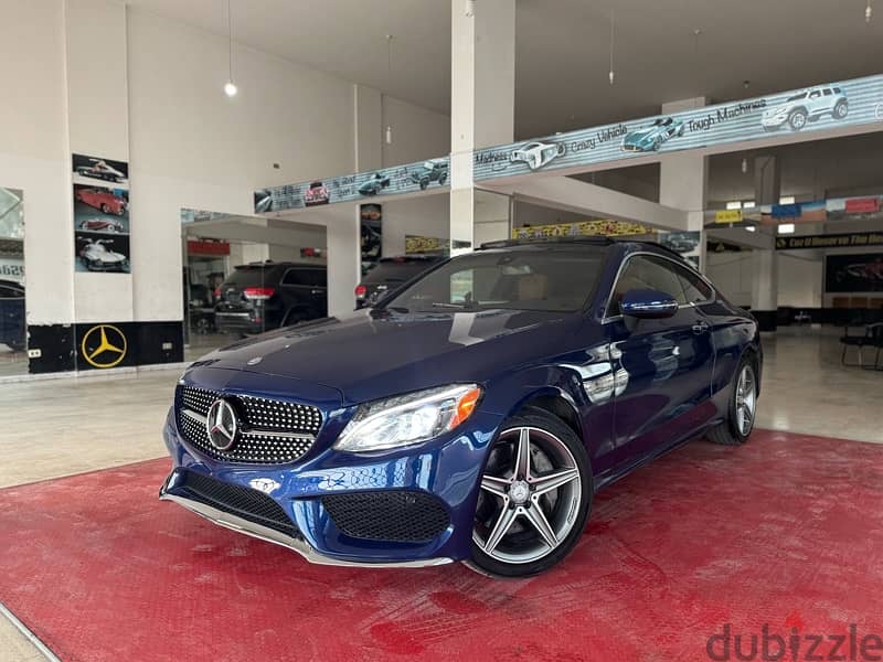 Mercedes C300 coupe 2017 ///AMG, super clean, 03/689315 0