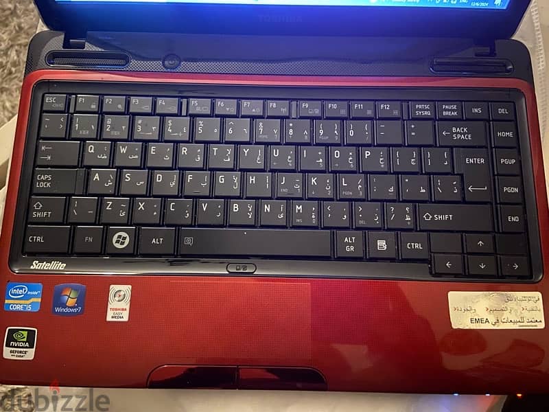 Toshiba laptop i5 barely used 3