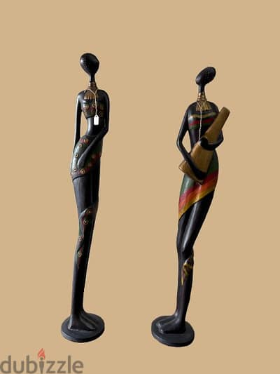 Graceful African Statues