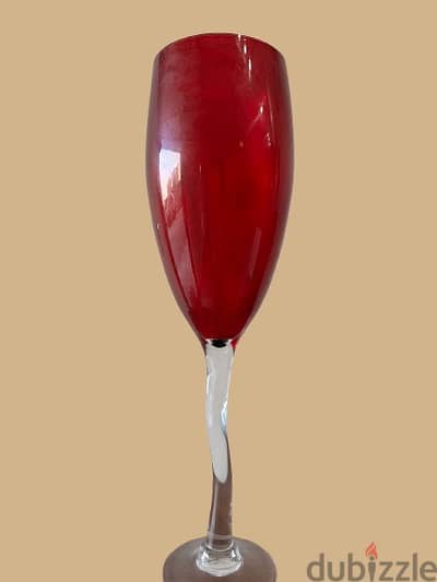 Elegance Red Goblet